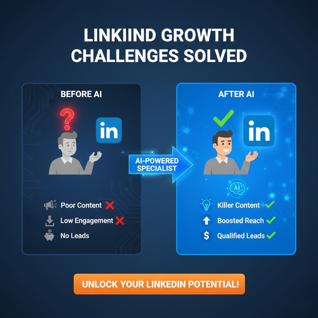 LinkedIn Growth Challenges Solved